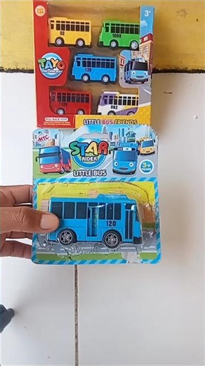 ASMR Unboxing and testing/review tayo the littel bus and friends #asmr #unboxingtoys #tayolittlebus