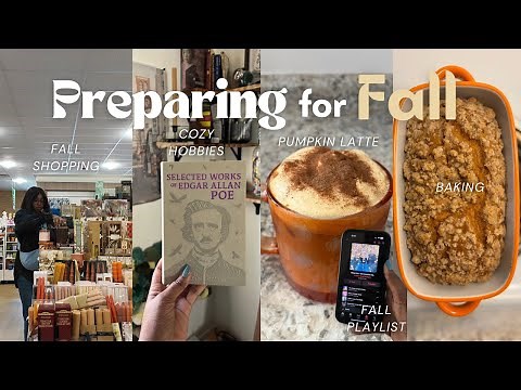 Fall Shopping & Cozy Hobbies: The Perfect Autumn Vibes