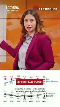 Meio/Ideia: Lula recebe 45% das intenções de voto, contra 40% de Flávio em eventual 2º turno