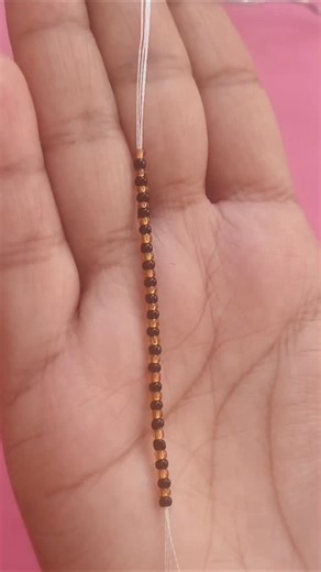 Vandana Creation Mangalsutra on Instagram: "Short Mangalsutra Making At Home #vandanacreationmangalsutra"