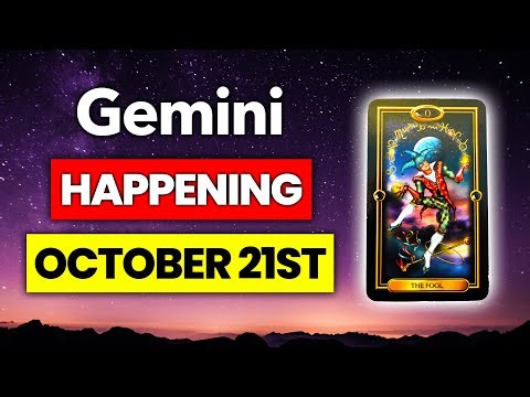 GEMINI - "You're Welcoming Something New into Your Life!" October 20th - 26th Tarot Reading