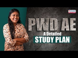 PWD AE Study Plan | Category No : 180/2025 | KPSC