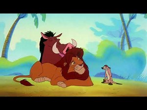 Lion kings Timon and pumba training simba 6