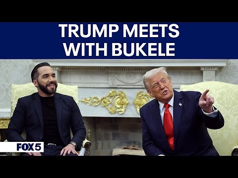 FULL VIDEO: President Donald Trump meets with El Salvador President Nayib Bukele