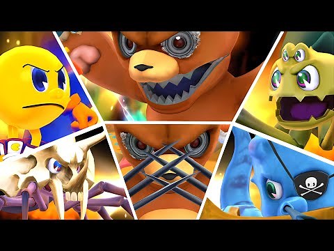 Pac-Man Party All Bosses (Wii, 3DS)