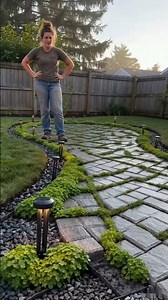 This Empty Corner Became a PERFECT Flower Bed 🤯🌿 #Shorts #DIY #Gardening #Landscaping