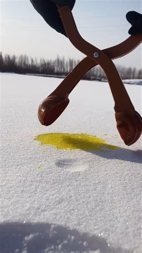 This Little Guy Turned Out So Perfect #snowball #snow #satisfying #experiment #dj#shorts#live#love