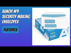 REVIEW (2026): Aimoh #9 Security Mailing Envelopes. Features