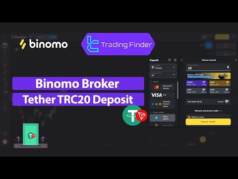 🌐 Binomo Broker TRC20 Deposit [Tradingfinder]
