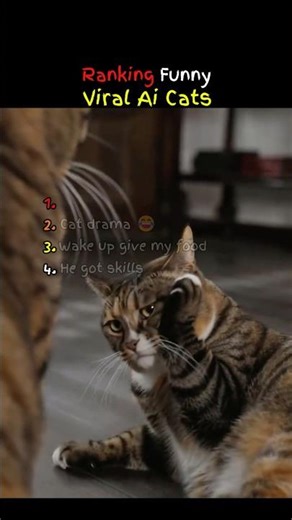 Funniest AI Cats Ranked 😂 | Viral AI Cat Compilation 2026
