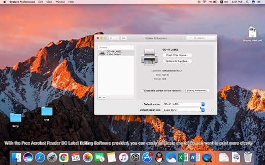 How to print via MAC