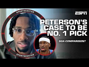 Darryn Peterson compares himself to Shai Gilgeous-Alexander 👀 'I'm unguardable' | SportsCenter