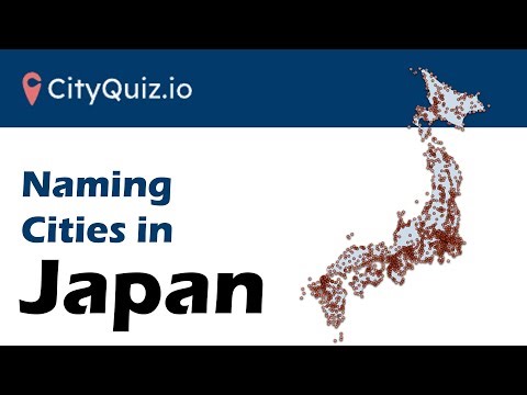 [Cityquiz.io] How many cities can I name in Japan?