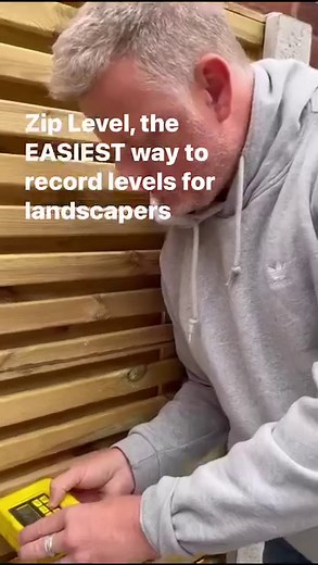 Ziplevel the easiest way to record levels for landscapers ….. GroundsCare Products #landscaping #landscapersofinstagram #ExpertWitness #landscapereels #landscapers_of_instagram #landscaper #ziplevel | Gareth Wilson Garden & Landscaping Consultant