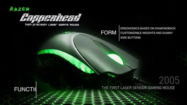 Razer RZ01-00780100-R3U1 Taipan Ambidextrous PC Gaming Mouse - 8200 DPI 4G Laser Sensor