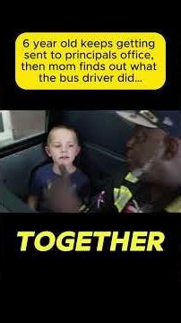 6 year old keeps getting sent to principals office, then mom finds out what the bus driver did…