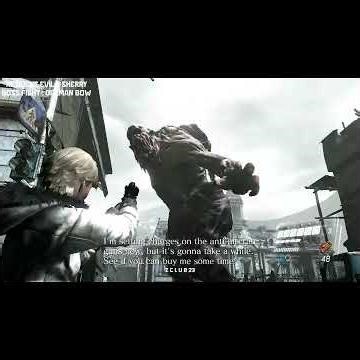 Resident evil 6 Sherry boss fight "ogrman" bow 😯😯.