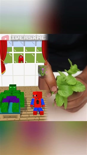 ¡Bebé Spiderman LE QUITA la CAMA a HULK en Minecraft! 😂