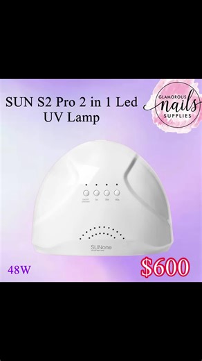 Sun S2 Pro 2 I 1 led uv lamp $600 📍Southern main Road Edinburgh Village Chaguanas 📞315-5867 🚚 Delivery available