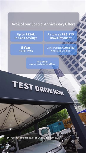 102 reactions · 53 shares | Christmas comes early at BYD! Test-drive your favorite models and enjoy exclusive promos at The Auto Focus Pre-Christmas Test Drive Festival only here at the SM Mall of Asia Concert Grounds, from November 13-16. Get up to ₱220,000 in cash discounts plus much more, when you reserve until December 31, 2025! See you at the festival and experience the BYD firsthand! Learn more at bydcarsph.com | BYD Cars Philippines | Facebook