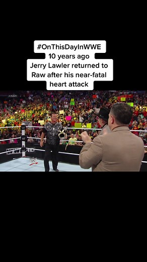 Jerry “The King” Lawler Returns to Raw After Heart Attack