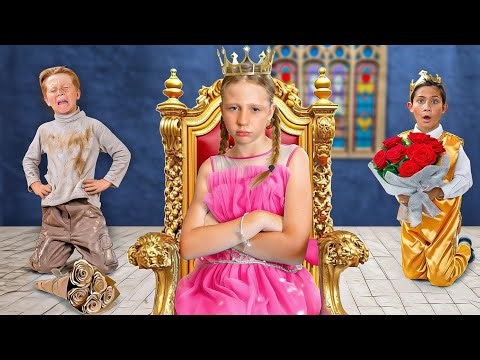 Nastya elige un príncipe para el baile real