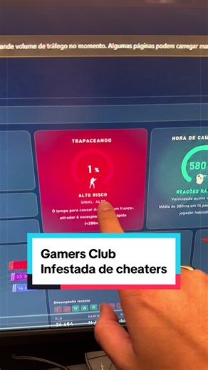 A famosa Gamers Club (GC) esta se tornando igual ou até puor que o Premiere do CS2. Todos os times no lobby tem pelo menos 1 cheater no time. Verifiquei mais de 50 contas lvl 20 e contas abaixo do lvl 15 e todos os times que verifiquei, um seguido do outro, tem pelo menos 1 cheater. E ainda querem te cobrar para ter boost de fps sendo que o legit ja entra em uma partida perdida. #cs2 #csgo #gamersclub #counterstrike2 #cs
