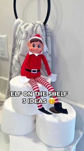1.2M views · 5.9K reactions | Quick and creative Elf on the Shelf ideas to add some festive fun into your home ✨ #elfontheshelf #holidayseason #christmasideas #festivefun #elfideas #easyholidayhacks #christmasmagic | Elen Lifehacks | Facebook