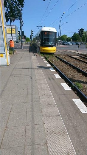 BVG Berlin Straßenbahn Linie M6 in Arendsweg 🛤️🇩🇪🌍☀️(2)
