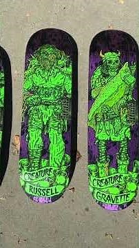 VX Decks, Stumps and More! ☠️ From ‪@CreatureFiends‬ Out Now!