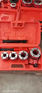 [Hot Item] Ratchet Die Stock Manual Pipe Threading Tools 62 Type 4 Head BSPT