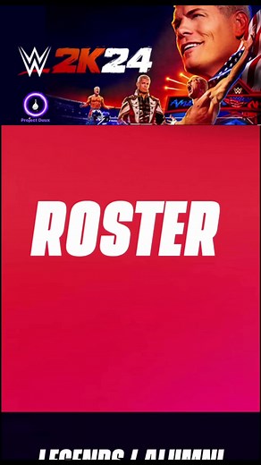 1K views · 11 reactions | WWE 2K24 Roster Reveal What Dream matches do you see? - Drop them in the comments below. #wwe #wwe2k24 #wrestling #codyrhodes #finishyourstory #projectduux #wrestlemania #reaction #reveal #dreammatch | Duux | Facebook