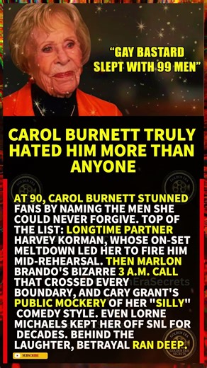 Carol Burnett Truly Hated Him More Than Anyone#shorts #viral