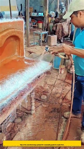 Fiberglass Lamination & Spraying Process