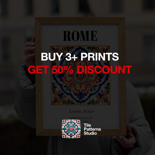 Bali Tile Art Print: Traditional Indonesian Wall Decor - Etsy