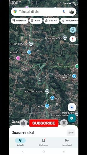 West Java, Indonesia is cloudy -7°19'54,1"S, 107°47'51,4"E #POVDriving #RoadTrip #TravelVlog #asmr