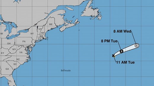 Tropical Storm Andrea tracker: First named storm of 2025 forms in Atlantic