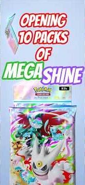 Opening up 10 Packs of MEGA SHINE | Pokemon TCG Pocket