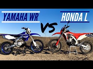 HONDA CRF 450L vs YAMAHA WR 450|BIKE TEST