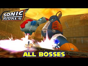 Sonic Rivals (PSP) - All Bosses [1080p HD]