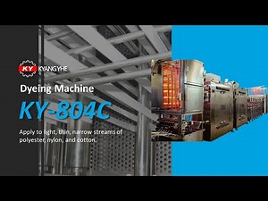 KY-804C Continuous High Temperature Ribbon Dyeing Machine