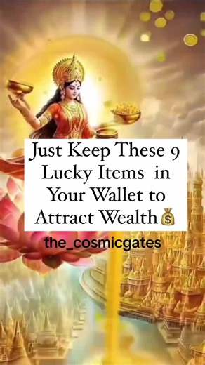 If you want to attract wealth and prosperity, keeping certain astrological items in your wallet can help enhance financial energy. Here are some powerful astro tips: Attract Wealth 1. A Silver Coin Silver is associated with the Moon and Venus, both of which bring financial stability. .A silver coin, preferably with Goddess Lakshmi or Lord Kubera's image, enhances prosperity. 2. Gomati Chakra .A Gomati Chakra is a sacred shell-like stone believed to attract money and protect from financial troubl