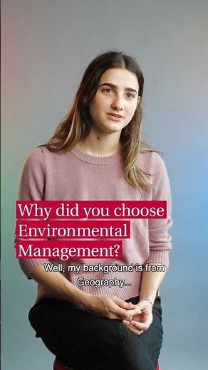 Why did I choose this master? Environmental Management at the UvA in Amsterdam