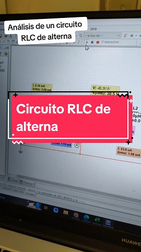 Se analizan los parámetros básicos de este circuito con ayuda del programa Multisim 14.2. Luego se miden con ayuda de un osciloscopio y multimetro. Se observa que los resultados cuadran. Con este ejemplo, los alumnos pueden comprender el comportamiento de las señales y la importancia de los números complejos para su correcta interpretación matemática. #practicasdeingenieria #parati #circuitoselectricos #ingenieriaelectronica #mecatronica #ingenieriaelectrica #multisim #osciloscopio #casioclasswi