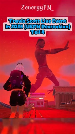 Travis Scott Event in UEFN Teil 4 #fortnite #travisscott #shorts
