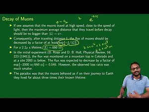 1. The problem of Muon decay