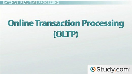 Transaction Processing System Importance, Types & Examples