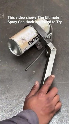 DIY Spray Can Handle: Homemade Painting Tool