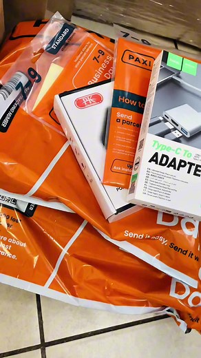 First time packing multiple orders 🥹📦 Still can’t believe the love & support! Not perfect packaging (yet) but 100% heart 🖤 #debuggedtech #smallbizsales #orderpackingasmr #fyp #gadgettok #techtok #smallbusiness #creatorsearchinsights