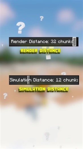 What is Simulation Distance?
